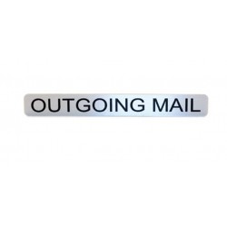 OML-100 Outgoing Mail Hood Label (pkg of 3)